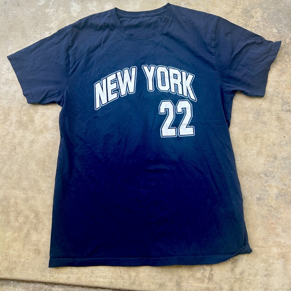 New York Yankees 22 Soto Navy T-Shirt